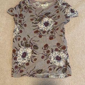 Madewell floral tee